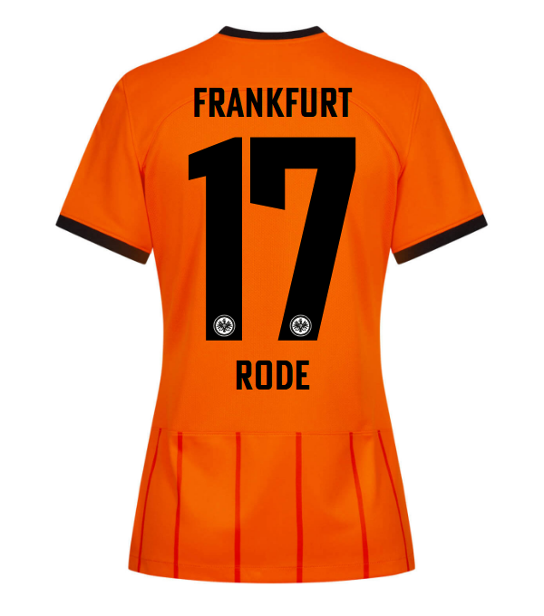 Eintracht Kits Shop – damen trikot ausweich 24 das ausweichtrikot der saison 202425 für damen – rode Trikots für echte Eintracht-Fans