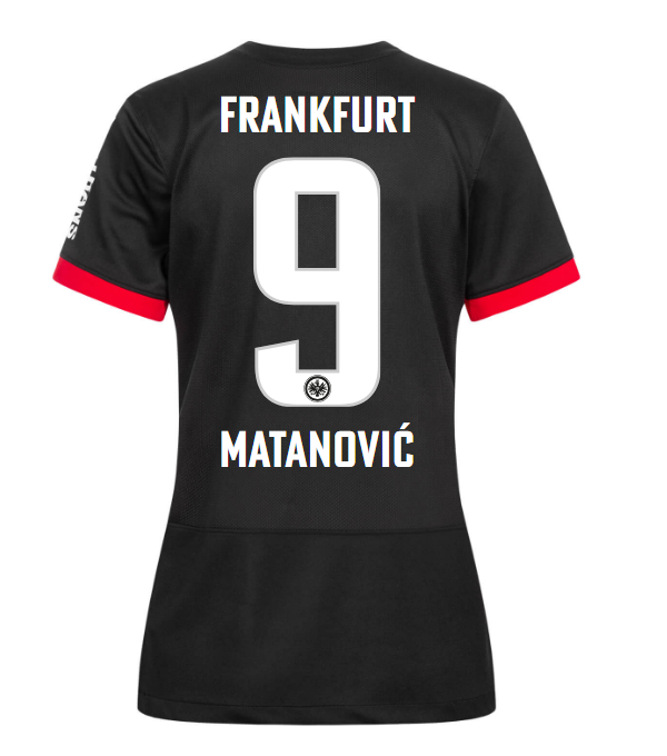 Eintracht Frankfurt FC Shop – damen trikot auswärts 24 das auswärtstrikot der saison 202425 für damen – matanoviĆ für echte Fans