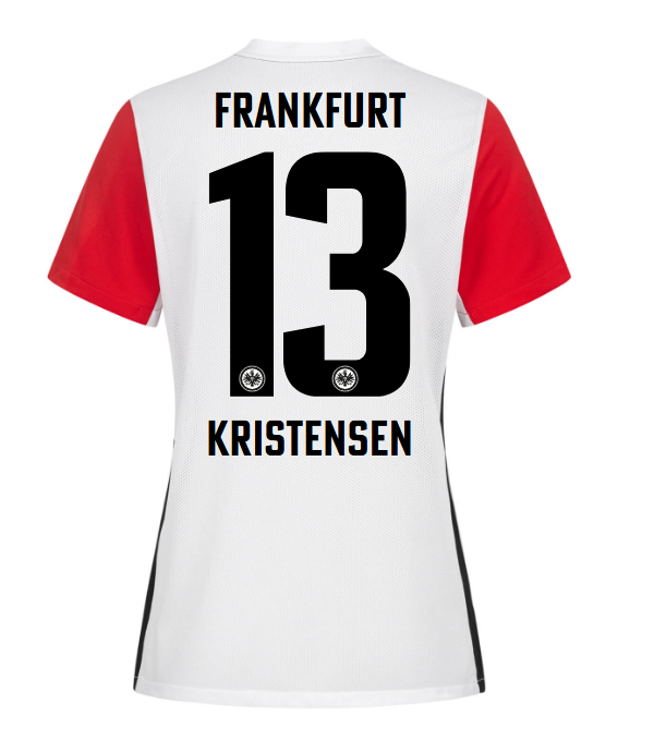 Eintracht Kits Shop – damen trikot heim 24 das heimtrikot der saison 202425 für damen – kristensen Trikots für echte Eintracht-Fans