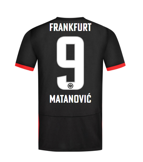 Eintracht Kits Shop – kids trikot auswärts 24 das auswärtstrikot der saison 202425 für kinder – matanoviĆ Trikots für echte Eintracht-Fans