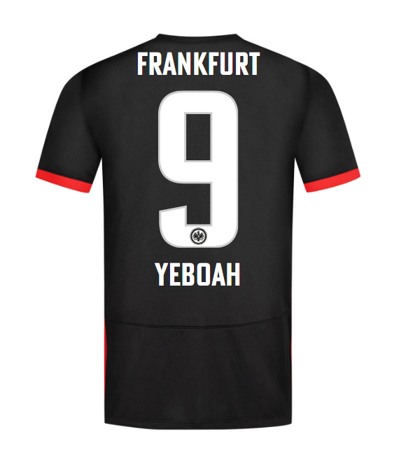Eintracht Kits Shop – kids trikot auswärts 24 das auswärtstrikot der saison 202425 für kinder – yeboah Trikots für echte Eintracht-Fans