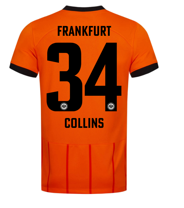 Eintracht Kits Shop – trikot ausweich 24 das männer-ausweichtrikot für die saison 202425 – collins Trikots für echte Eintracht-Fans