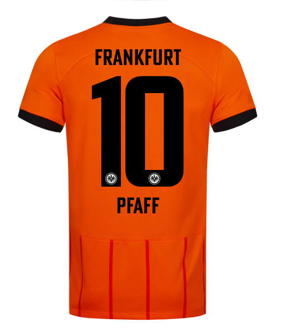 Eintracht Kits Shop – trikot ausweich 24 das männer-ausweichtrikot für die saison 202425 – pfaff Trikots für echte Eintracht-Fans