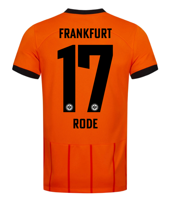 Eintracht Kits Shop – trikot ausweich 24 das männer-ausweichtrikot für die saison 202425 – rode Trikots für echte Eintracht-Fans