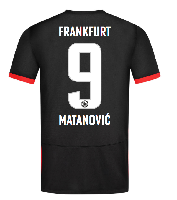 Eintracht Kits Shop – trikot auswärts 24 das männer-auswärtstrikot für die saison 202425 – matanoviĆ Trikots für echte Eintracht-Fans