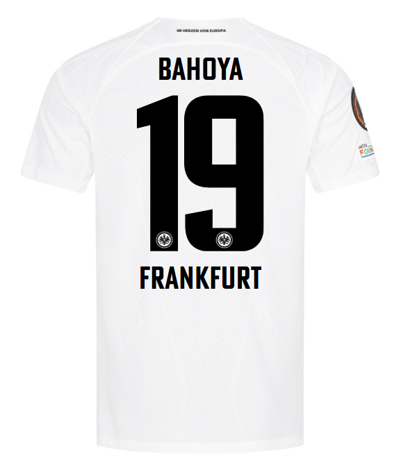 Eintracht Kits Shop – trikot europa 24 unser trikot für die uefa europa league 2024 – bahoya Trikots für echte Eintracht-Fans