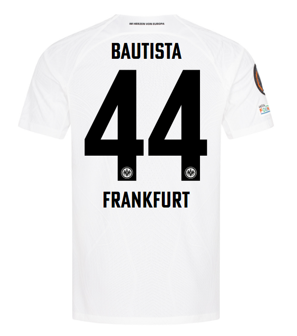Eintracht Kits Shop – trikot europa 24 unser trikot für die uefa europa league 2024 – bautista Trikots für echte Eintracht-Fans