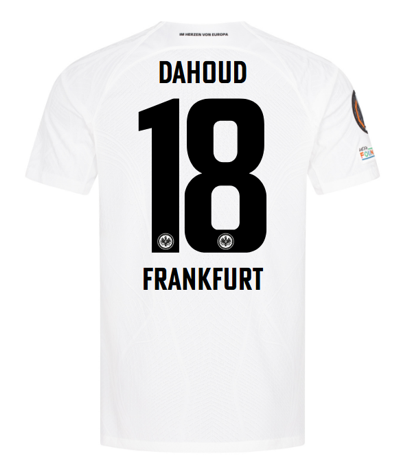 Eintracht Kits Shop – trikot europa 24 unser trikot für die uefa europa league 2024 – dahoud Trikots für echte Eintracht-Fans