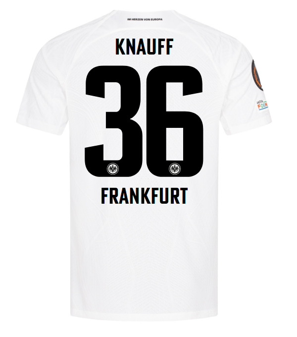 Eintracht Kits Shop – trikot europa 24 unser trikot für die uefa europa league 2024 – knauff Trikots für echte Eintracht-Fans