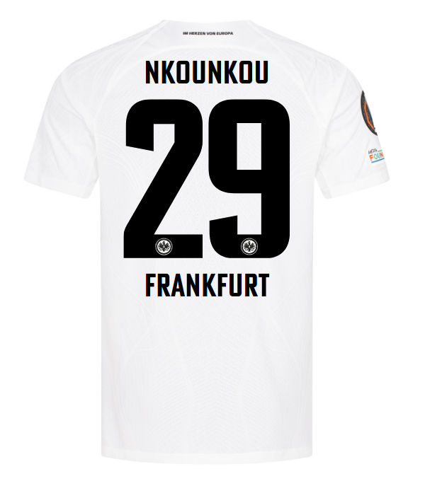 Eintracht Kits Shop – trikot europa 24 unser trikot für die uefa europa league 2024 – nkounkou Trikots für echte Eintracht-Fans