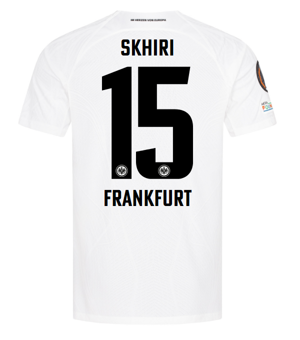 Eintracht Kits Shop – trikot europa 24 unser trikot für die uefa europa league 2024 – skhiri Trikots für echte Eintracht-Fans